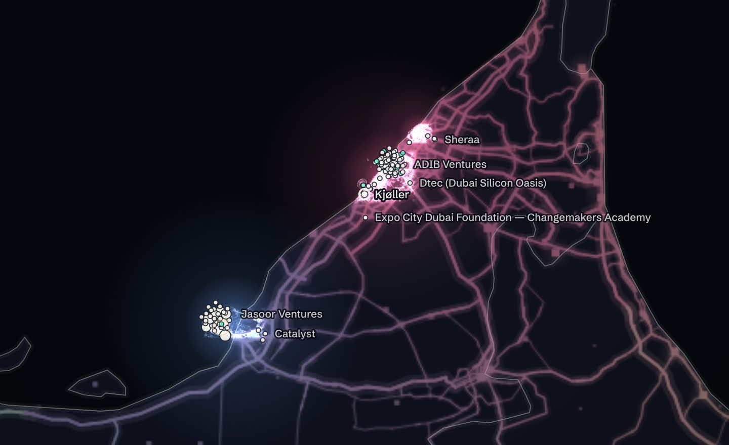 Kjøller on the GCC funding map — open the map